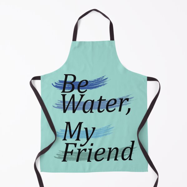 Item preview, Be Water My Friend Typography Quote designed and sold by Vanelluna.