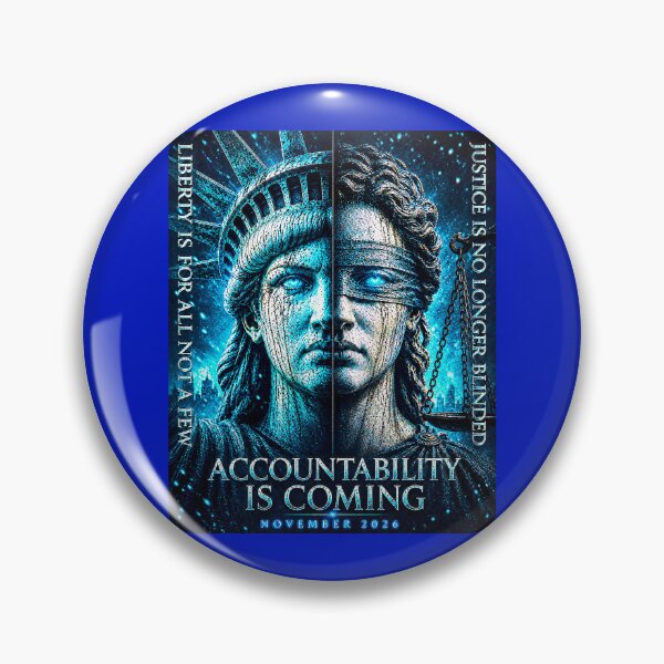 Item preview, ✨⭐ ACCOUNTABILITY IS COMING COLLECTION⭐✨ - NOVEMBER 2026 - LIBERTY & JUSTICE EDITION ⭐ designed and sold by WheelieGdArt.