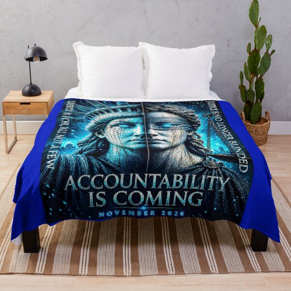 Item preview, ✨⭐ ACCOUNTABILITY IS COMING COLLECTION⭐✨ - NOVEMBER 2026 - LIBERTY & JUSTICE EDITION ⭐ designed and sold by WheelieGdArt.