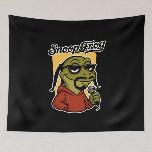 Item preview, baju meraah snoop frog designed and sold by motittacorp.