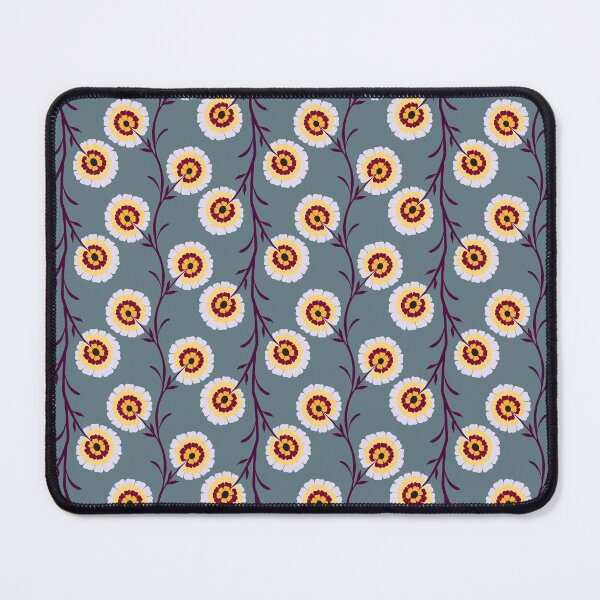 Item preview, Retro Floral Vine Pattern – Colorful Wildflower Botanical Design designed and sold by Rukhscreations.