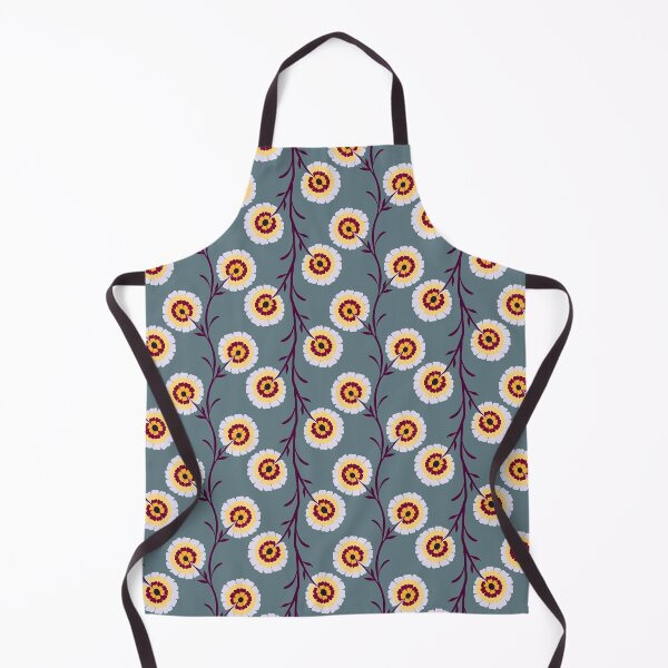 Item preview, Retro Floral Vine Pattern – Colorful Wildflower Botanical Design designed and sold by Rukhscreations.