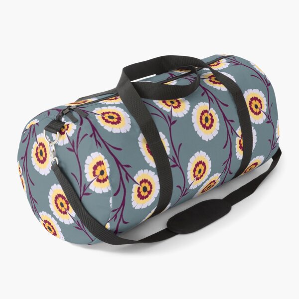 Item preview, Retro Floral Vine Pattern – Colorful Wildflower Botanical Design designed and sold by Rukhscreations.