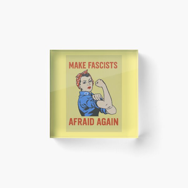 Item preview, ✨ Make fascists afraid again.✨ - v2 designed and sold by WheelieGdArt.