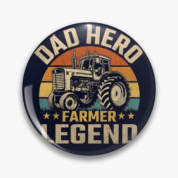 Item preview, Dad Hero Farmer Legend Tractor designed and sold by Artful Paws.