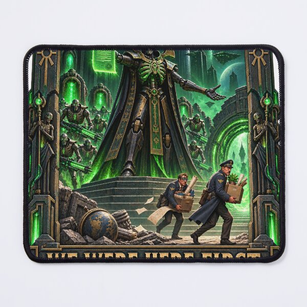 Item preview, Necrons: Your galactic lease has expired designed and sold by Deathmaster-906.