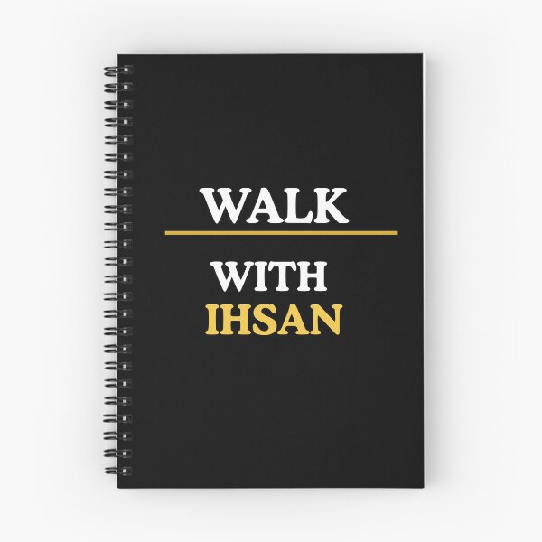 Item preview, Walk With Ihsan Muslim Shirt designed and sold by MiniMuArt.