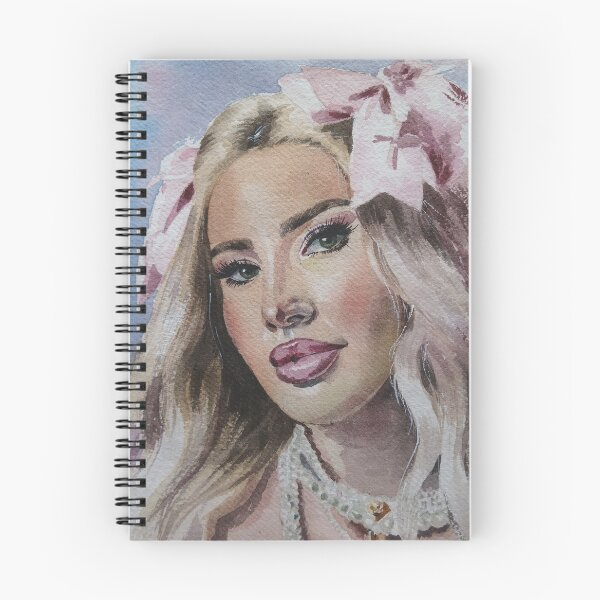 Item preview, Original Watercolor Blonde Girl Portrait designed and sold by SlavaArt.