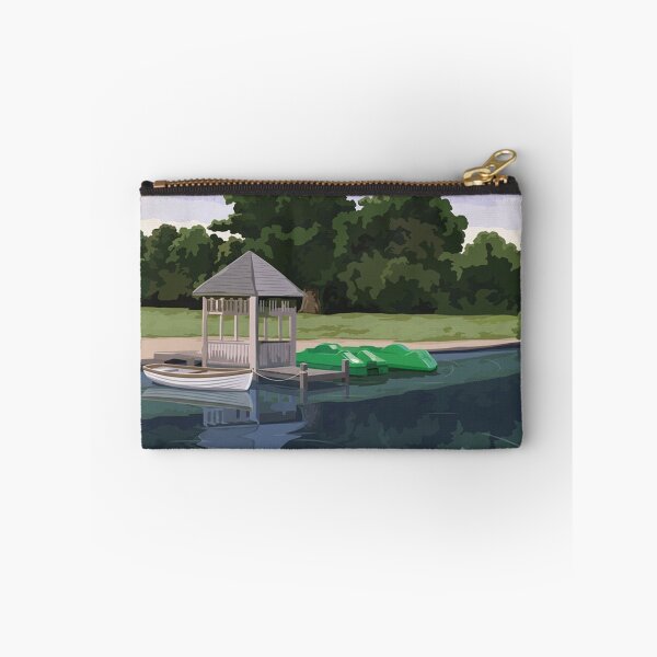 Item preview, Dulwich Park London Original Custom Vintage Poster Wall Art Design Pillow Gift designed and sold by Cool Robot Bro..