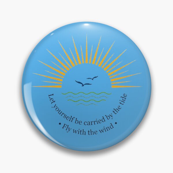 Item preview, Let yourself be carried by the tide • Fly with the wind designed and sold by The best online style shop.