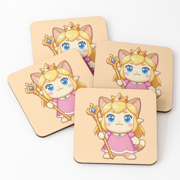 Item preview, Cute Chibi Princess Cat Pink Dress Vector Art designed and sold by WildArtIT.
