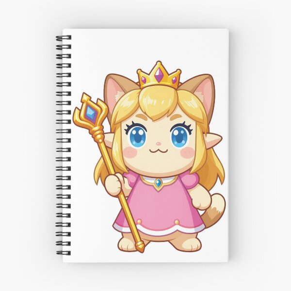 Item preview, Cute Chibi Princess Cat Pink Dress Vector Art designed and sold by WildArtIT.