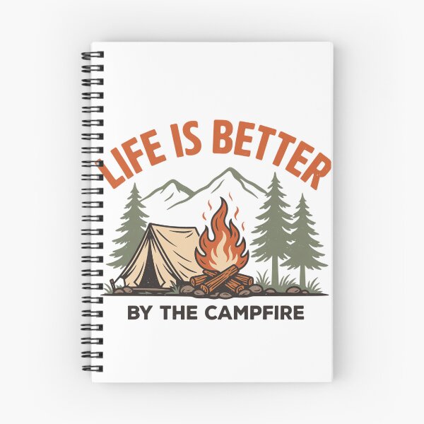 Item preview, Life Is Better By The Campfire Vintage Camping designed and sold by teemsa.