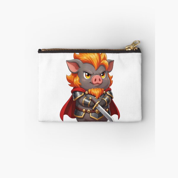 Item preview, Cute Chibi Pig Warrior Ganon Fantasy Vector Art designed and sold by WildArtIT.