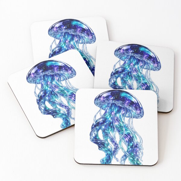 Item preview, Glass Galaxy Jellyfish Sculpture designed and sold by LiMarchee.