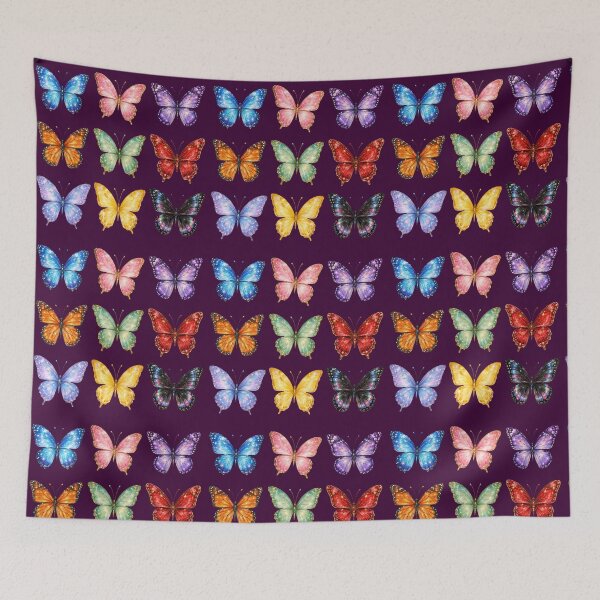 Item preview, Glitter Butterfly Collection – Colorful Sparkling Butterfly Art designed and sold by Lyannaadesign.