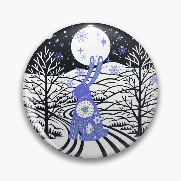 Item preview, Zen rabbit in the silence of snow designed and sold by 247DesignStudio.