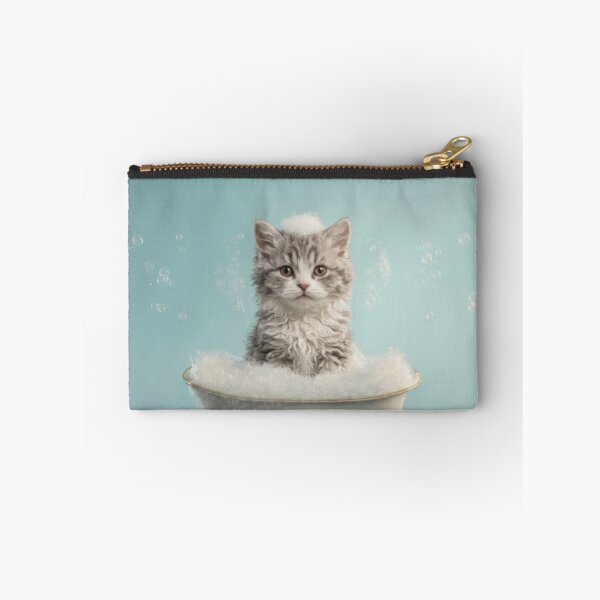 Item preview, Baby Selkirk Rex Bubble Bath Cute Nursery Bathroom Art designed and sold by LazyOwlStore.