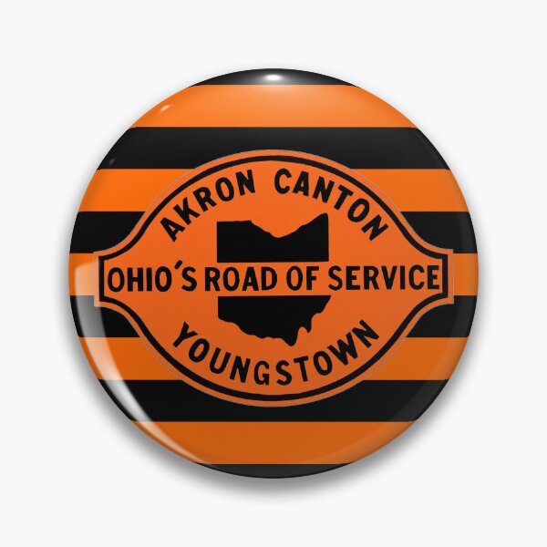Item preview, Akron, Canton and Youngstown Striped Logo designed and sold by Trains-and-Rail.