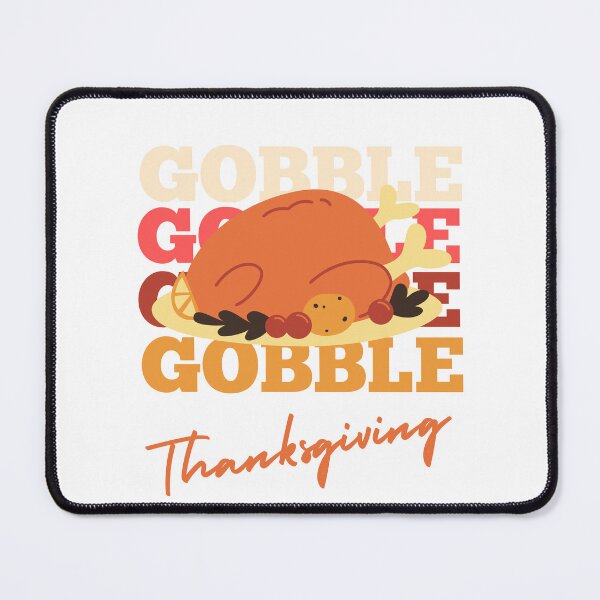 Item preview, Gobble Gobble Thanksgiving Turkey - Cute Retro Fall Feast designed and sold by Neurospicy Trolls.
