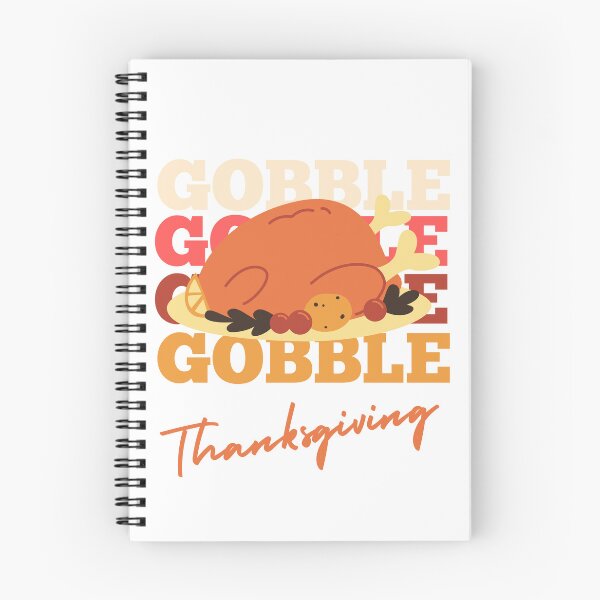 Item preview, Gobble Gobble Thanksgiving Turkey - Cute Retro Fall Feast designed and sold by Neurospicy Trolls.