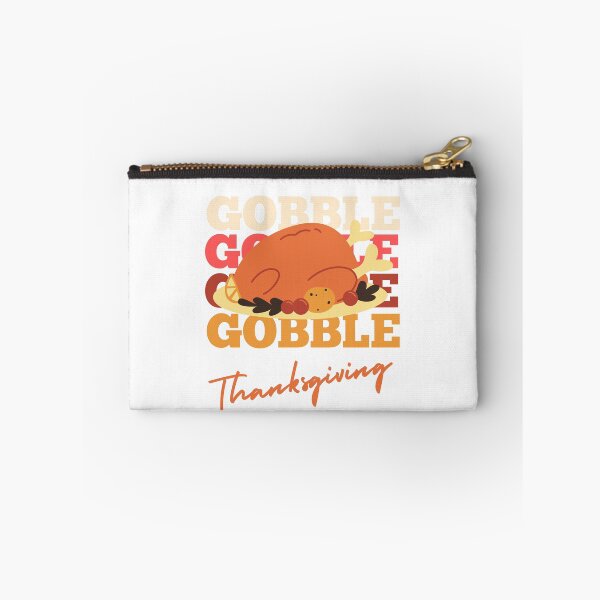 Item preview, Gobble Gobble Thanksgiving Turkey - Cute Retro Fall Feast designed and sold by Neurospicy Trolls.