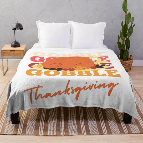 Item preview, Gobble Gobble Thanksgiving Turkey - Cute Retro Fall Feast designed and sold by Neurospicy Trolls.