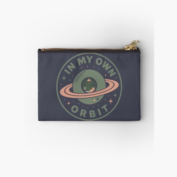 Item preview, In My Own Orbit - Retro Futurism Space Badge designed and sold by design-rebell.