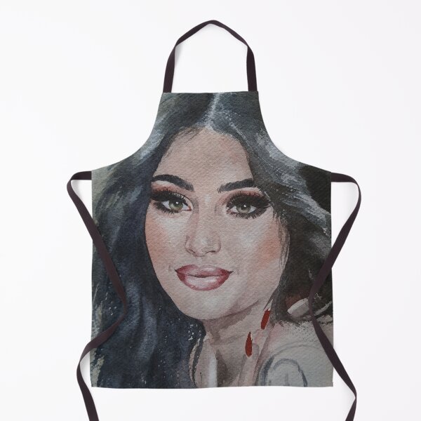 Item preview, Original Watercolor Brunette Girl Portrait designed and sold by SlavaArt.
