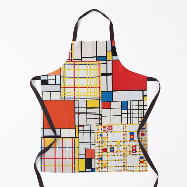 Item preview, Piet Mondrian Collection: Collected Geometric Abstract Paintings designed and sold by Mr Mustard Prints.