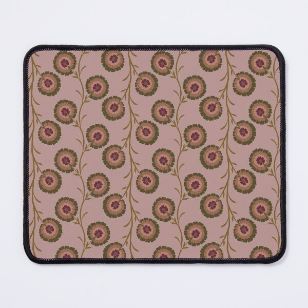 Item preview, Retro floral vines botanical wildflowers pattern designed and sold by Rukhscreations.