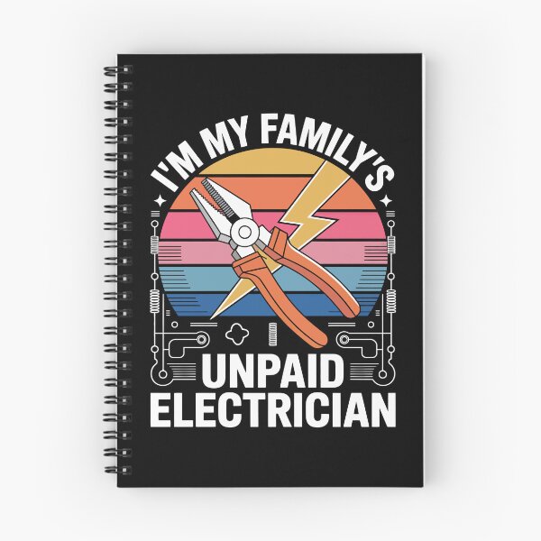 Item preview, I’M MY FAMILY’S UNPAID ELECTRICIAN” designed and sold by jkrphoto.