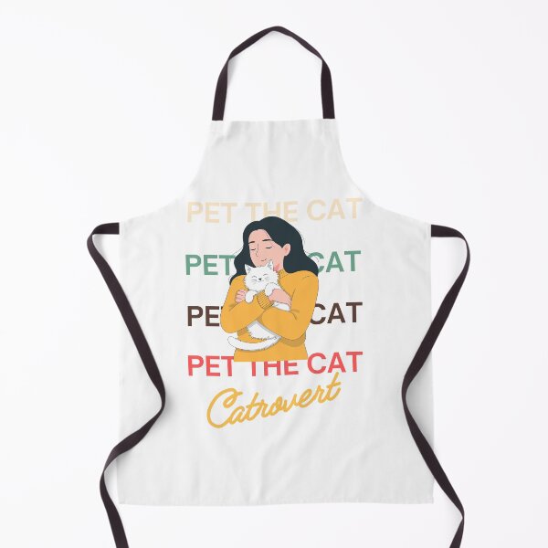Item preview, Pet The Cat Catrovert - Cute Introvert Cat Lover Catrovert designed and sold by Neurospicy Trolls.