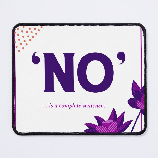 Item preview, No is a complete sentence designed and sold by K-Dia.