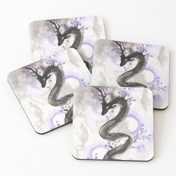 Item preview, Purple Dragon Watercolor designed and sold by Nertha.