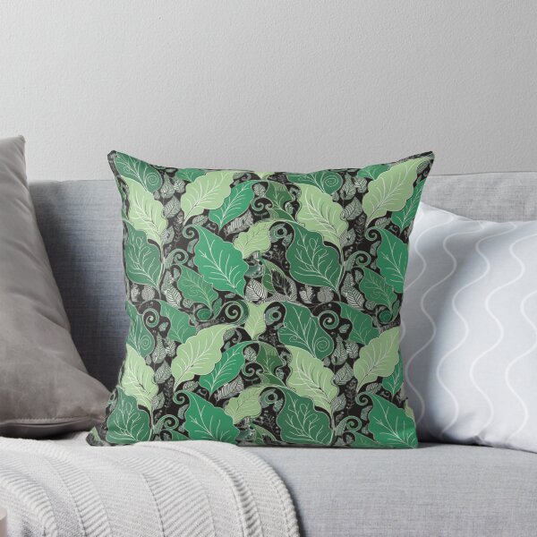 Item preview, Green Botanical Leaves – Elegant Nature Inspired Pattern designed and sold by Mousy17.