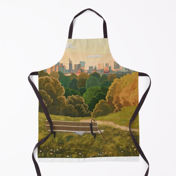 Item preview, Hampstead Heath London Original Custom Vintage Poster Wall Art Design Pillow Gift designed and sold by Cool Robot Bro..