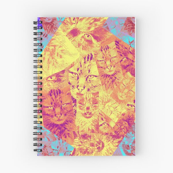 Item preview, Psychedelic Pop Art Cat Kaleidoscope Pattern designed and sold by Lukyanovart.