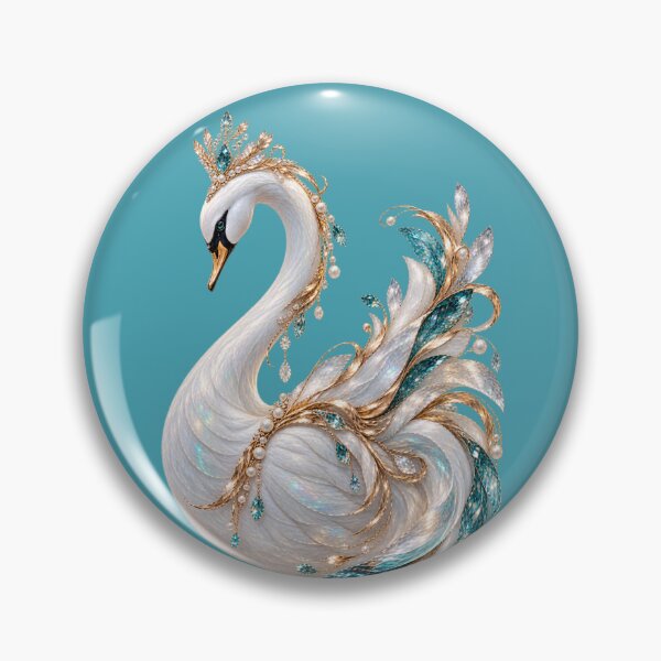 Item preview, Azure Swan designed and sold by LiMarchee.