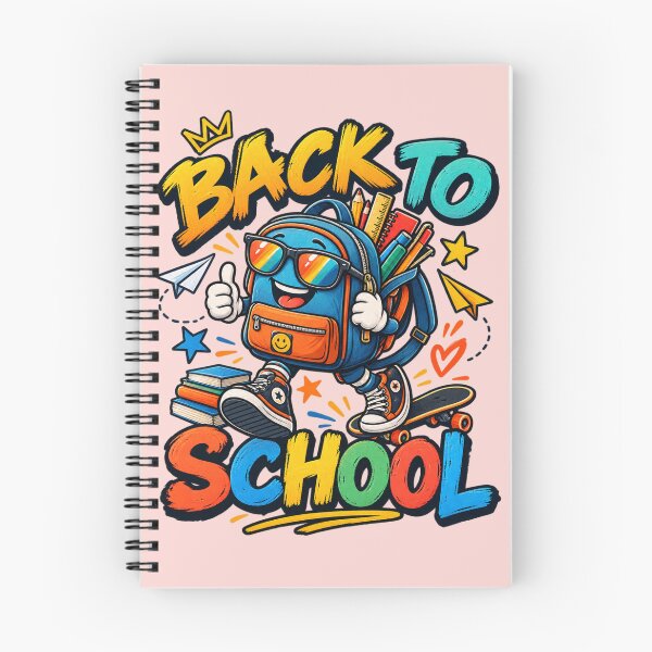 Item preview, Cool Backpack Mascot Back to School Skater Kids Design designed and sold by BLUESKY11a.