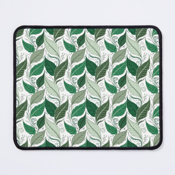 Item preview, Dark Green Botanical Leaf Pattern – Elegant Nature Foliage Design designed and sold by Mousy17.