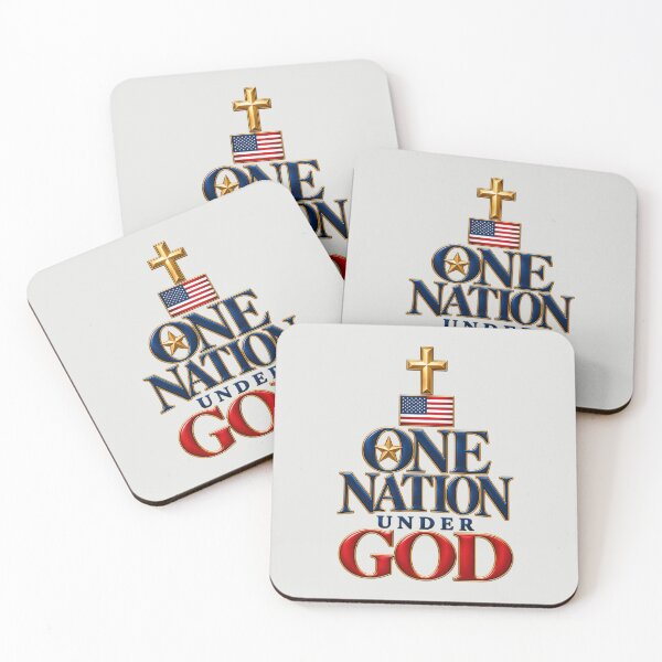 Item preview, One Nation Under God – Patriotic Christian Faith Design designed and sold by HO•Designs.