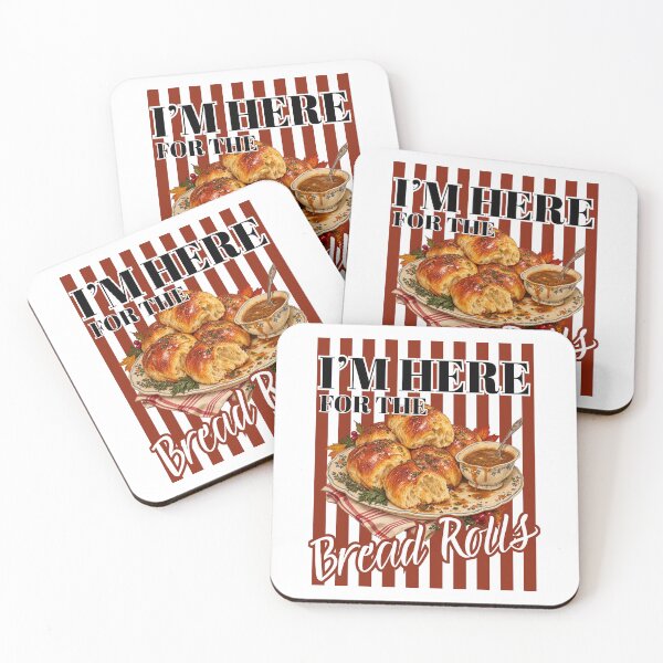 Item preview, I'm Here For The Bread Rolls - Funny Thanksgiving Dinner Rolls Thanksgiving Introvert Food Lover designed and sold by Neurospicy Trolls.
