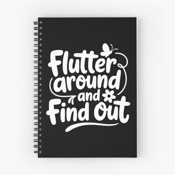 Item preview, Flutter Around And Find Out designed and sold by theartfulaspie.