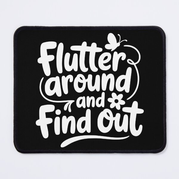 Item preview, Flutter Around And Find Out designed and sold by theartfulaspie.