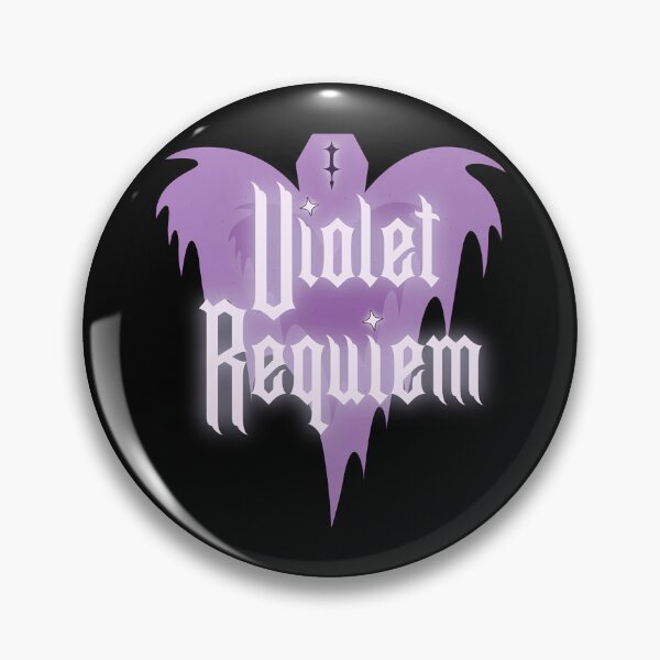Item preview, Violet Requiem Gothic Bat Design designed and sold by FaeryNuff.