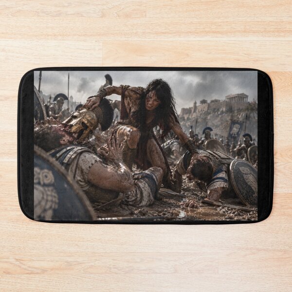 Item preview, Sofia Spartan Warrior Crushing Her Enemies designed and sold by Ancient-Era.