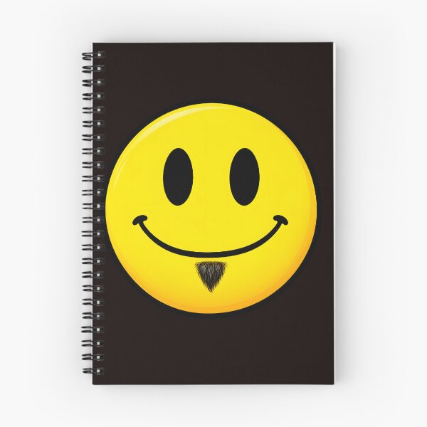 Item preview, Smiley Face with Goatee Funny Retro Graphic designed and sold by TheVibeBottle.