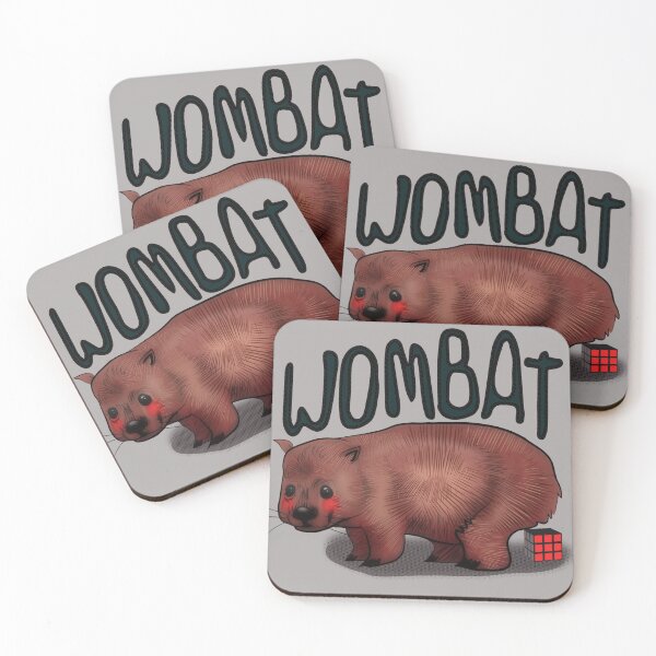 Item preview, WOMBAT - Camiseta ilustrada animal psicodélico  designed and sold by sambuko.