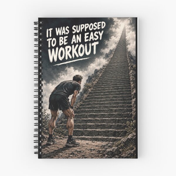 Item preview, It Was Supposed To Be An Easy Workout designed and sold by CrazySzoopWorld.
